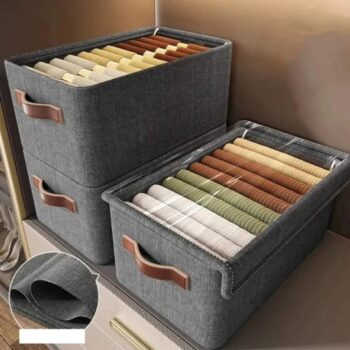 Collapsible Fabric Organizer with Cover