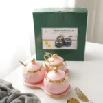 Ceramic Non Stick sugar canisters d