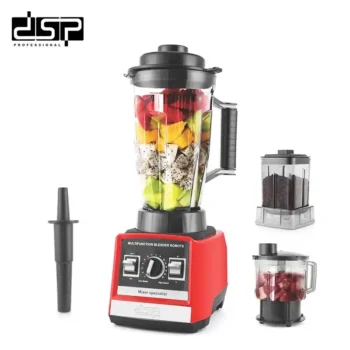 DSP 3 in 1 Blender 1800W Fresh Orange Industrial Grinder Extractor and Smoothie Juicers